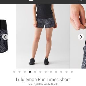 Lululemon Run Times Short